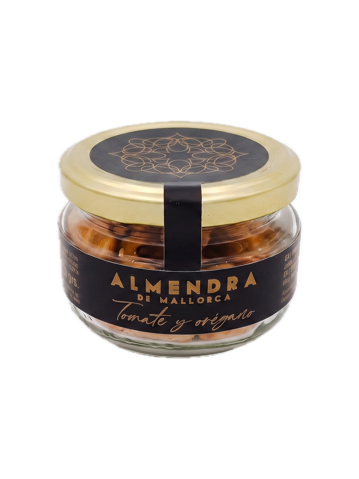 Mandeln mit Tomate & Oregano - 60 g Glas