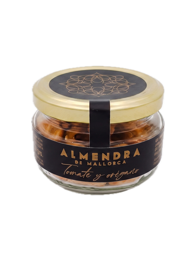 Mandeln mit Tomate & Oregano - 60 g Glas