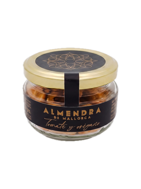 Mandeln mit Tomate & Oregano - 60 g Glas